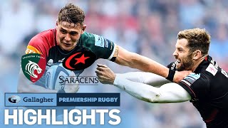 Leicester v Saracens  HIGHLIGHTS  Last Minute Drama In The Final  Gallagher Premiership 2122 [upl. by Augustin]