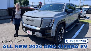 🌟 JUST IN FIRST EVER 2024 GMC Sierra EV Denali Edition 1🌟 Valley GMC  Hilary Wood 📞253 7372036 [upl. by Donahoe]