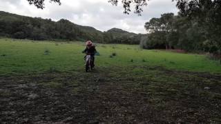 Test motocross gazelle 50 cc par enfant 7 ans [upl. by Dachi]