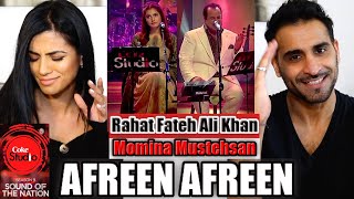 AFREEN AFREEN  Coke Studio REACTION  Season 9  Rahat Fateh Ali Khan amp Momina Mustehsan [upl. by Decca]