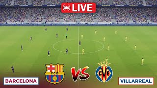 🔴 LIVE  Barcelona vs Villarreal  La Liga  Short Video [upl. by Marijo643]