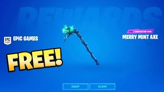 How To Get MINTY PICKAXE for FREE in Fortnite 2024 [upl. by Arnon]