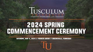 2024 Spring Commencement Ceremony 1000 AM [upl. by Hendry]