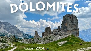 Dolomites Italy August 2024 [upl. by Dnumyar]