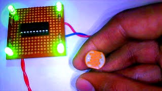 Easy LDR Circuit Designed using ULN2803 [upl. by Prussian]