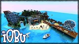 OLANN ISLAND Minecraft Showcase with Download [upl. by Sunshine]