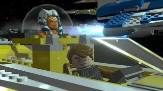 LEGO Star Wars III The Clone Wars  100 Guide 9  Shadow of Malevolence All Minikits [upl. by Feeney]