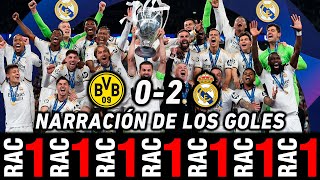 RAC1 REAL MADRID CAMPEÓN DE CHAMPIONS  LA 15ª DEL REAL MADRID EN RAC1 [upl. by Harifaz735]