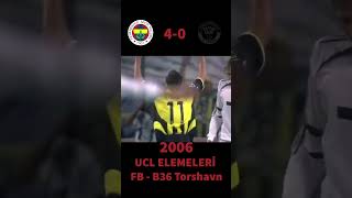 2006 B36 TORSHAVN 05 FENERBAHÇE UCL ELEMELERİ shorts youtubeshorts ucl fenerbahçe mourinho [upl. by Carthy]