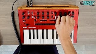 Korg Monologue Analog Synth Demo [upl. by Ankney]