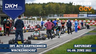 Deutsche KartMeisterschaft Wackersdorf 05062021 [upl. by Aitetel]