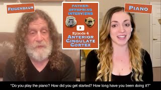 4 Sapolsky’s style Feigenbaum Constant piano  Robert Sapolsky FatherOffspring Interviews [upl. by Rosemaria]