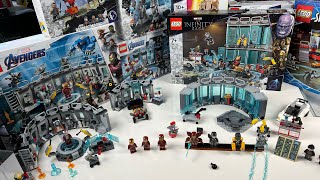 Lego Marvel 76216 Iron Man Armoury inceleme [upl. by Ahsilad]