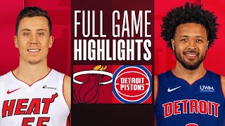 HEAT at PISTONS  FULL GAME HIGHLIGHTS  March 17 2024 [upl. by Sanfo]