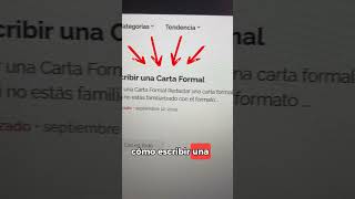 NUNCA más tendrás problemas con las cartas formales gracias a este truco CartaFormal [upl. by Lihcox]