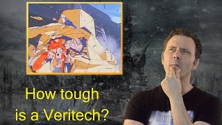 How tough is a Valkyrie  Veritech Fighter from Macross  Robotech [upl. by Asserat]