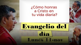 Evangelio del día lunes 11 de noviembre del 2024 Homilía y oración Católico [upl. by Annadal]