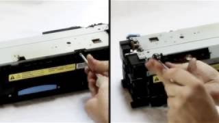 Fuser HP LJ 9040  repair [upl. by Cato257]