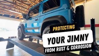 How to protect your Jimny Gen 4 JB74 from Rust amp Corrosion Treated with Waxoyl by CMC International [upl. by Ikcir]