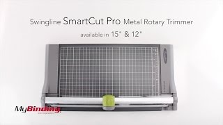 Swingline SmartCut Pro Metal Rotary Trimmer  9515 amp 9512 [upl. by Bonni]