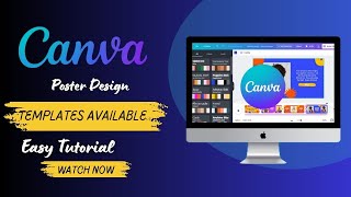 How to Design a Poster Online with Canva  StepbyStep Tutorial [upl. by Aonehc321]