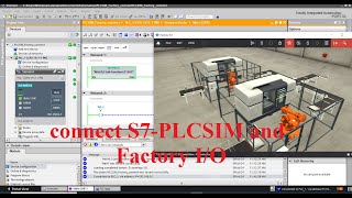 TIA Portal how to connect Siemens S7  PLCSIM and Factory IO  problem solved [upl. by Ibson]