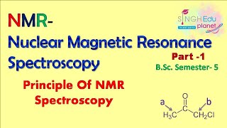 NMR Spectroscopy Organic Chemistry BSc 3rd Year Chemistry Part 1 Introduction BSc 5th Semester [upl. by Welcome]