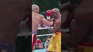 George Foreman vs Michael Moorer shorts [upl. by Dole]