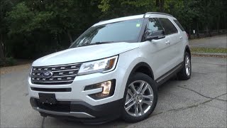 2016 Ford Explorer XLT Review [upl. by Neelcaj]