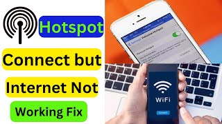 How to FIX Hotspot Connected But NO Internet in PClaptop 100 working 20232024 [upl. by Alamak]