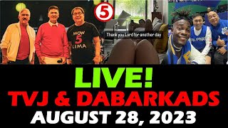 EAT BULAGA TV 5 LIVE STREAMING August 28 2023 MAYOR JOSE MANALO TITO VIC and JOEY TVJ and DABARKADS [upl. by Ysor]