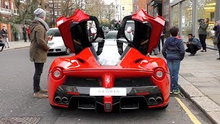 2Million 963 HorsePower Ferrari LAFERRARI on the road in London [upl. by Franky]