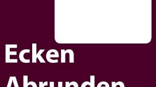 Ecken abrunden in Adobe® InDesign® CS5 [upl. by Ainoet]