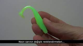 El yapımı silikon balık 2022  Handmade Soft Lure 2022 [upl. by Anastatius]