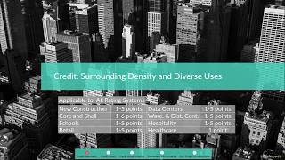 LEED Credit Surrounding Density and Diverse Uses  LEED AP BDC V4 Exam Prep [upl. by Niko]