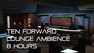 🎧 TNG quotTen Forward Lounge” Ambience w crew conversations [upl. by Quenby310]