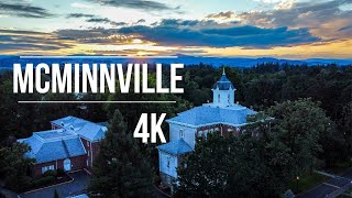 McMinnville Oregon  4k Drone Footage [upl. by Gertruda719]