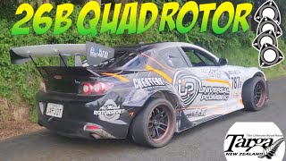 Mazda RX8 26B PP Quad RotaryTarga Rally NZ [upl. by Reniti992]