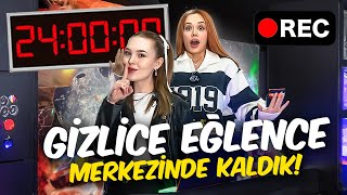 GECE EĞLENCE MERKEZİNDE KALDIK  GamzeKarta [upl. by Oringas]