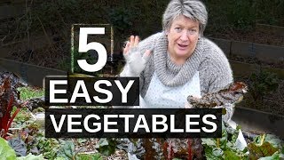 5 EASY Perennial Vegetables Great Crops For Years To Come [upl. by Annaet]