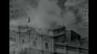 Bombardeo a la moneda y muerte de Allende 11 de septiembre 1973 [upl. by Aneehs]