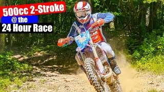 We took our 500cc 2Stroke dirt bike to a 24 hour race Northeast 24 Hour Challenge  3SRTV [upl. by Glogau]