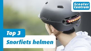 HELMPLICHT  BEKIJK DE TOP 3 BEST VERKOCHTE SNORFIETS HELMEN 🥉 [upl. by Llegna]