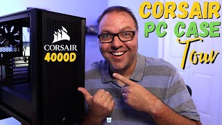 Corsair 4000D Airflow PC Case  A Closer Look [upl. by Omsare]