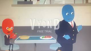 The TroubleMakers Start A Food Fight In The CafeteriaGrounded A Vyond Video [upl. by Enihpled]