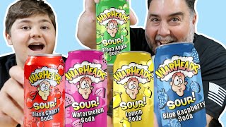 NEW WarHeads SOUR SODA Review [upl. by Dwinnell920]