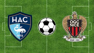 Le Havre vs OGC Nice Résumé et Buts  Ligue 1 202324 [upl. by Hacker]