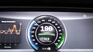 2014 Tesla Model S P85 421 HP 0100 kmh 0100 mph amp 0200 kmh Acceleration GPS [upl. by Hars30]