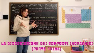 La dissociazione dei composti inorganiciimpariamo con degli esercizi Lez 11parte prima [upl. by Suirtemid]