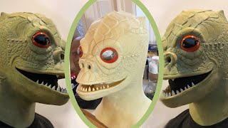 Casting A Bossk Mask From Star Wars [upl. by Raimundo]